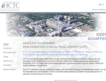 Tablet Screenshot of clinical-trial-center.de